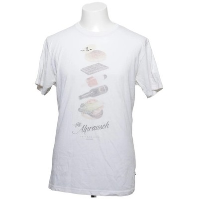 Alprausch, T-shirt, Größe: L, Beige, Print, Herren #Xbo