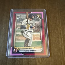 2024 Bowman - Prospects Filippo Di Turi #BP-101 Fuchsia Border /299 (RC)