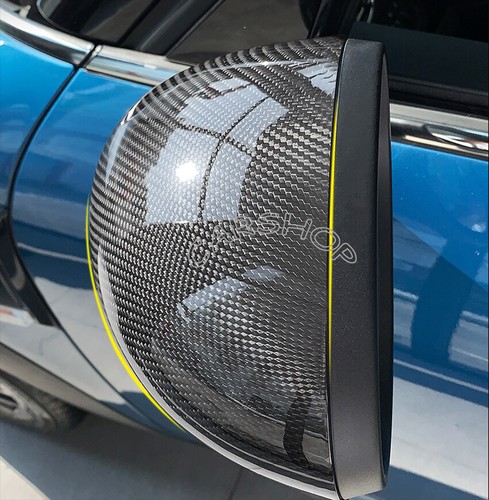 Carbon Fiber Side Mirror Cover Manual Fold For MINI Cooper R55 R56 R57 R58 R60 - Picture 6 of 6
