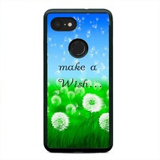 Make A Wish Floral Flowers Garden Sunshine Case Cover For Google Pixel 3 3XL 2XL