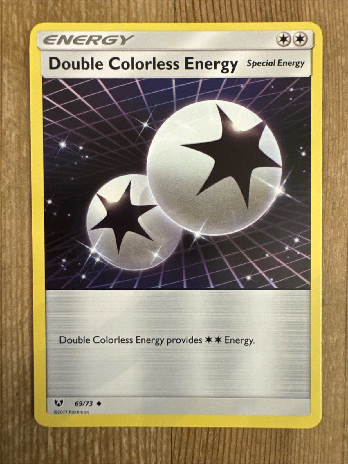 Double Colorless Energy