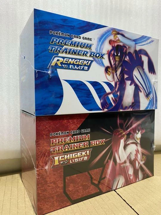 Pokemon Card Premium Trainer Master Box ICHIGEKI RENGEKI set Sword & Shield