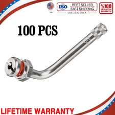 100 Kits NEW TR545D Truck Tire Valve Stems for New 22.5 & 24.5 Alcoa Aluminum US