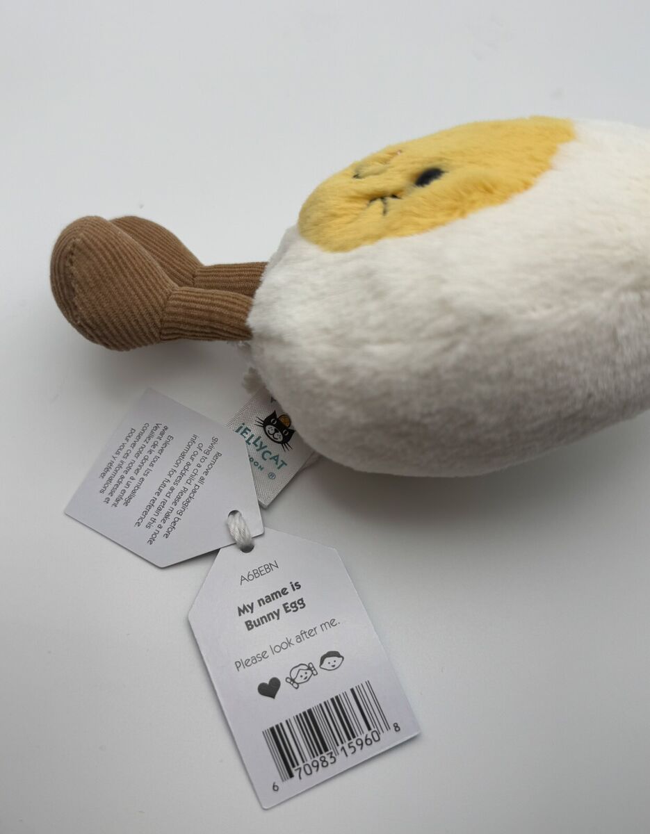 ジェリーキャット タマゴ Amuseables Bunny Egg Jellycat Amuseables Stuffed Animal Plush Toy, Bunny Egg – To