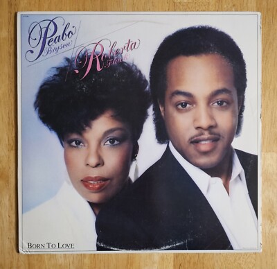 Peabo Bryson & Roberta Flack  Vinyl LP Record VG+  Tonight, I Celebrate My Love