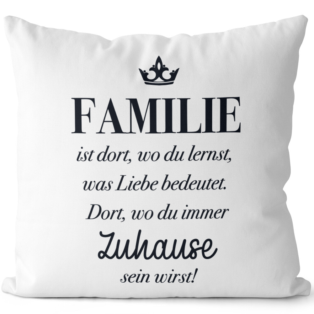 La familia es donde aprendes lo que significa el amor siempre estarás en casa 14201006923