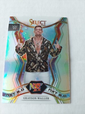 2022 WWE Panini Select NXT 2.0 Silver Insert Grayson Waller SP RC 