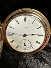 Antique 1907 Elgin Gf Pocket Watch, Model 2, 6s, 15j, *Working*