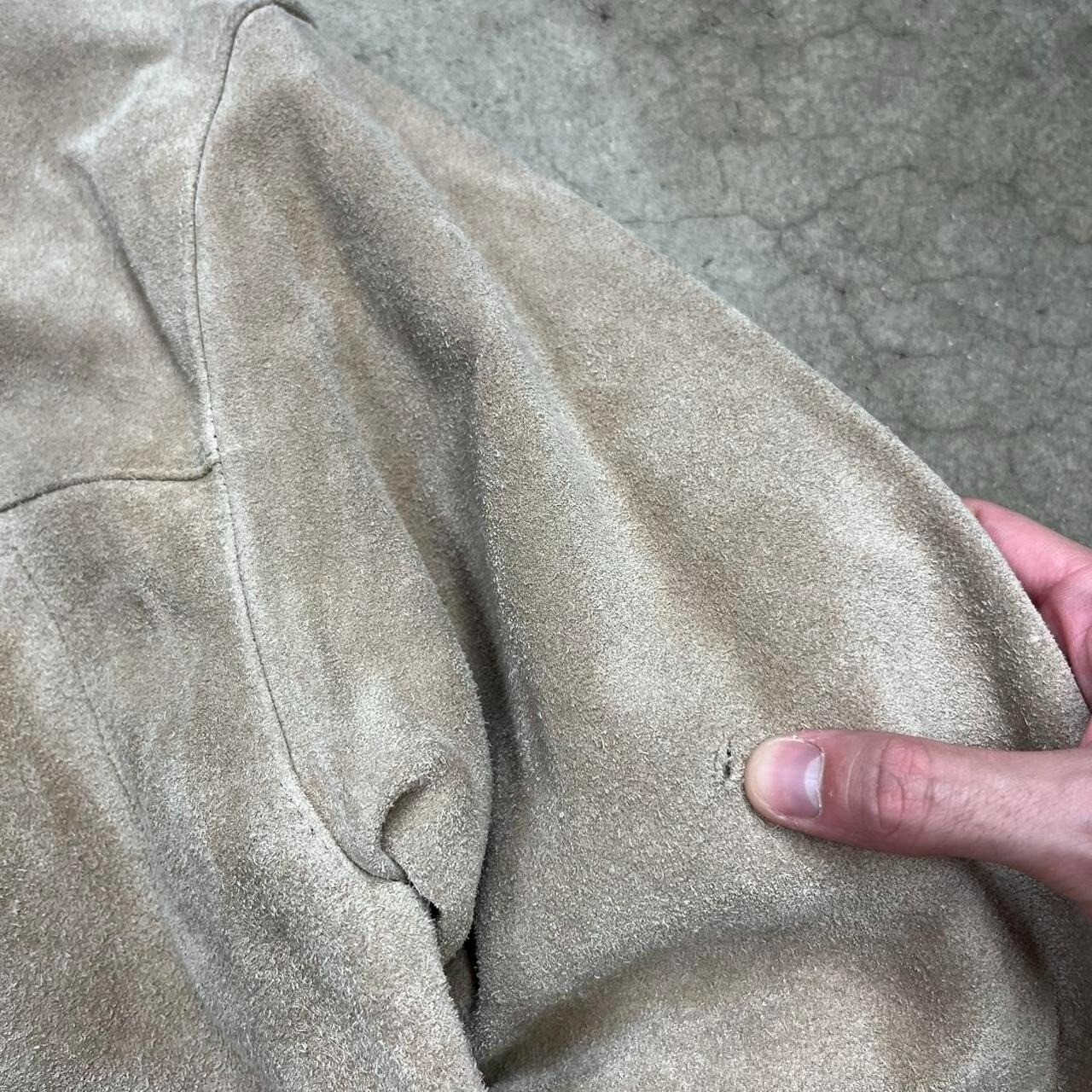 Vintage Alan Stuart Jacket split leather suede fu… - image 3