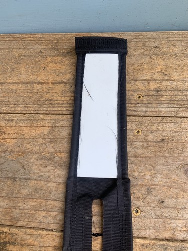 Vintage NOS Mini Stem BMX Pad-Black N White-Small-Kids Stem Pad-Pit Size - Picture 2 of 4