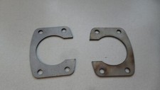 Ford 9 Rear End Axle Retainer Pair Raw Hot Rod Swap 38 Bolt 02da2