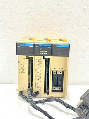 Omron CQM1-IPS02 / CQM1-AD041 / CQM1-DA021 (3 STÜCK)