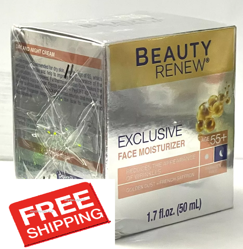 Beauty Renew Face Moisturizer 55+ Reduces Appearance