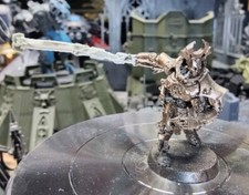 Necron Overlord Warscythe Built Some Primer Finecast OoP Free Shipping No Orb