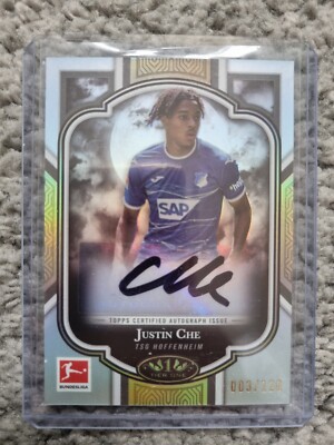 Topps Tier One Hoffenheim JUSTIN CHE AUTO