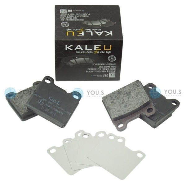 Kale Bremsbelagsatz Hinten FüR Volvo 760 (704, 764) / Volvo 760 Kombi (704, 765)-image