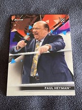 2021 Topps Finest WWE Paul Heyman #62 Smack Down