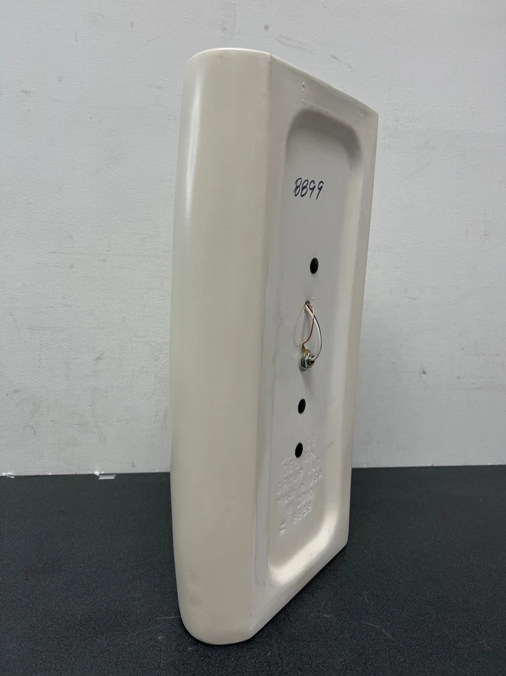 Aplique de pared de cilindro ADA extra grande de 19" con clasificación de cerámica blanco mate Foto 3 de 4