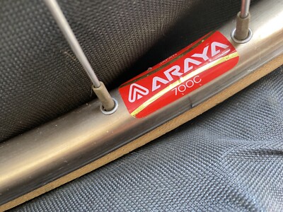 ピスト ARAYA AERO 1 ホイール 前後セット 700C ピスト 前後 ホイールセット 700C ARAYA AERO 1（24インチ