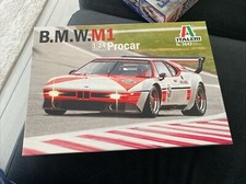 Italeri B.M.W.M1 Procar 1/24 Scale Plastic BMW Model Racing Car Free Shipping