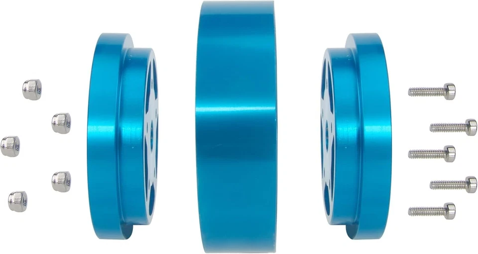 Aluminum Wheels Rim for Tamiya Frog Sand Scorcher Grasshopper Hornet 1/10 Buggy - Image 3 of 4