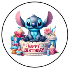 HAPPY BIRTHDAY ENVELOPE SEALS LABELS STICKERS PARTY FAVORS