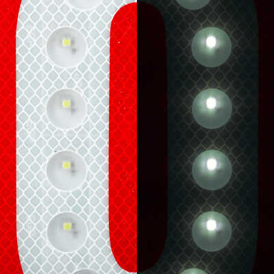 Stop-Lite Flagman's LED Paddle 18" Stop/Slow - Foto 12