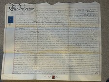 1873 Indentured Deed of Covenants, Saint Peter of Mancroft Norwich, Page & Fox