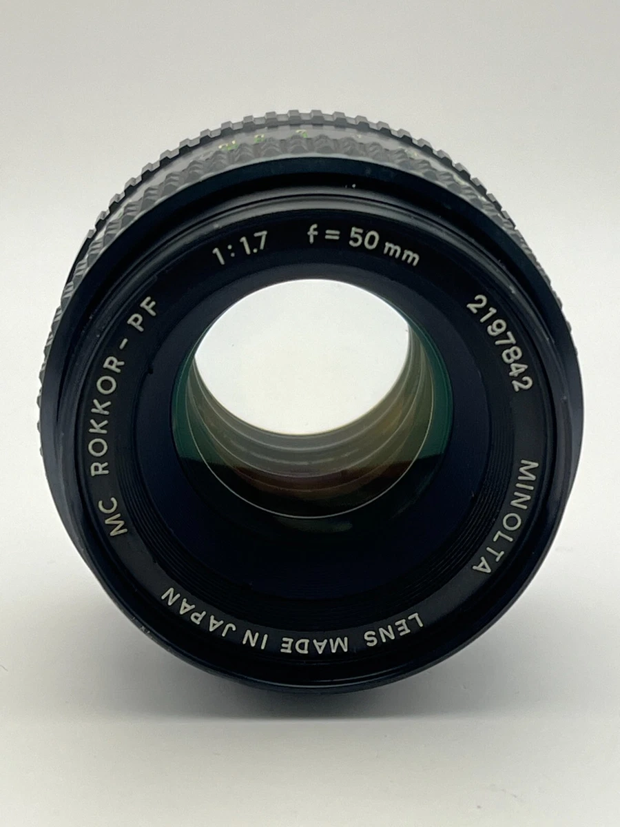 Minolta Rokkor PF 50mm Camera Lenses for sale - eBay