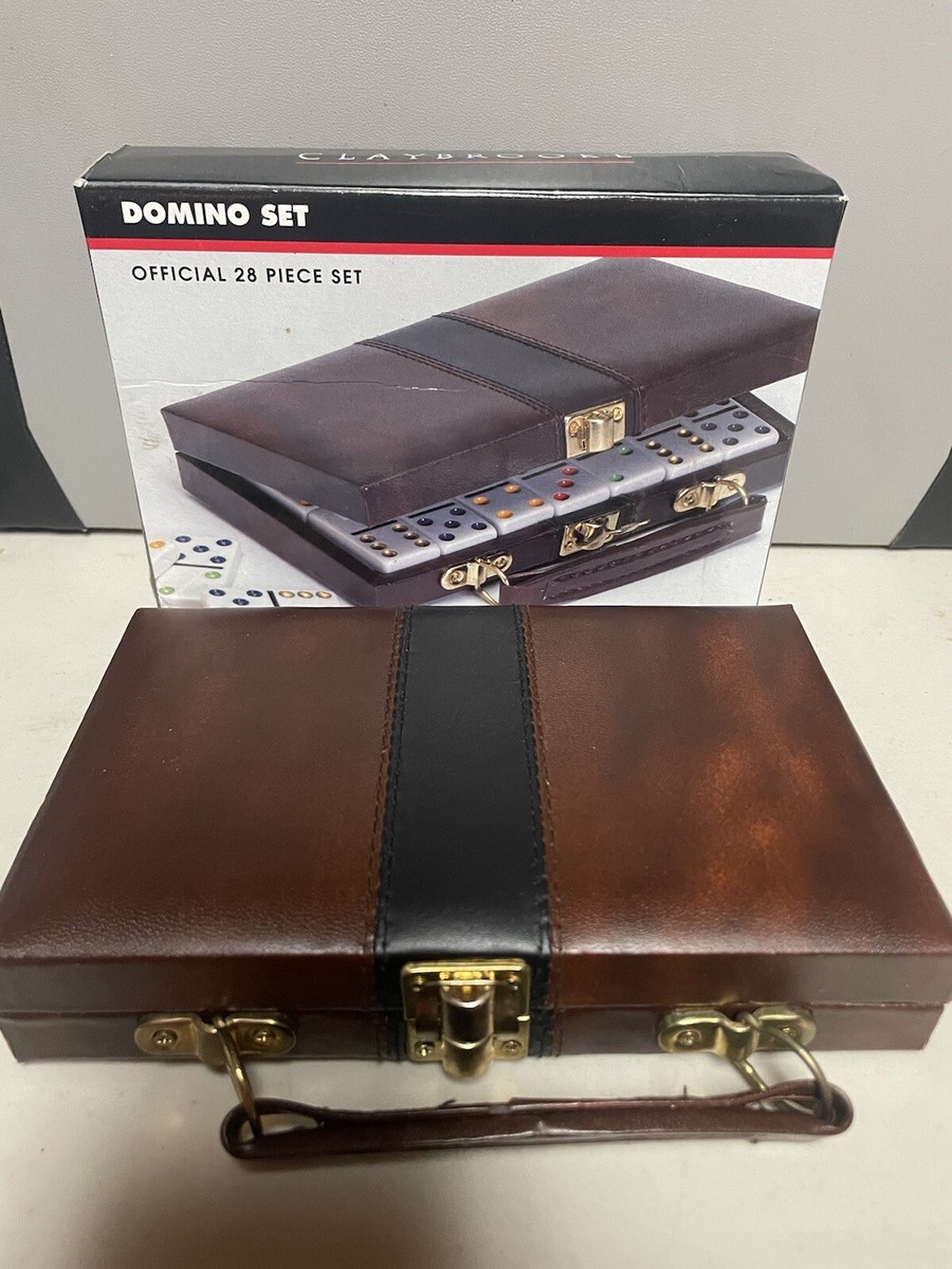 【KOOLOSET】Vintage Domino Brushed Hood Vintage Domino Set - Official 28 Piece Set - Claybrooke May