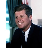 Us-PräSident John F. Kennedy Kunstplakat ExtragroßEr Leinwanddruck