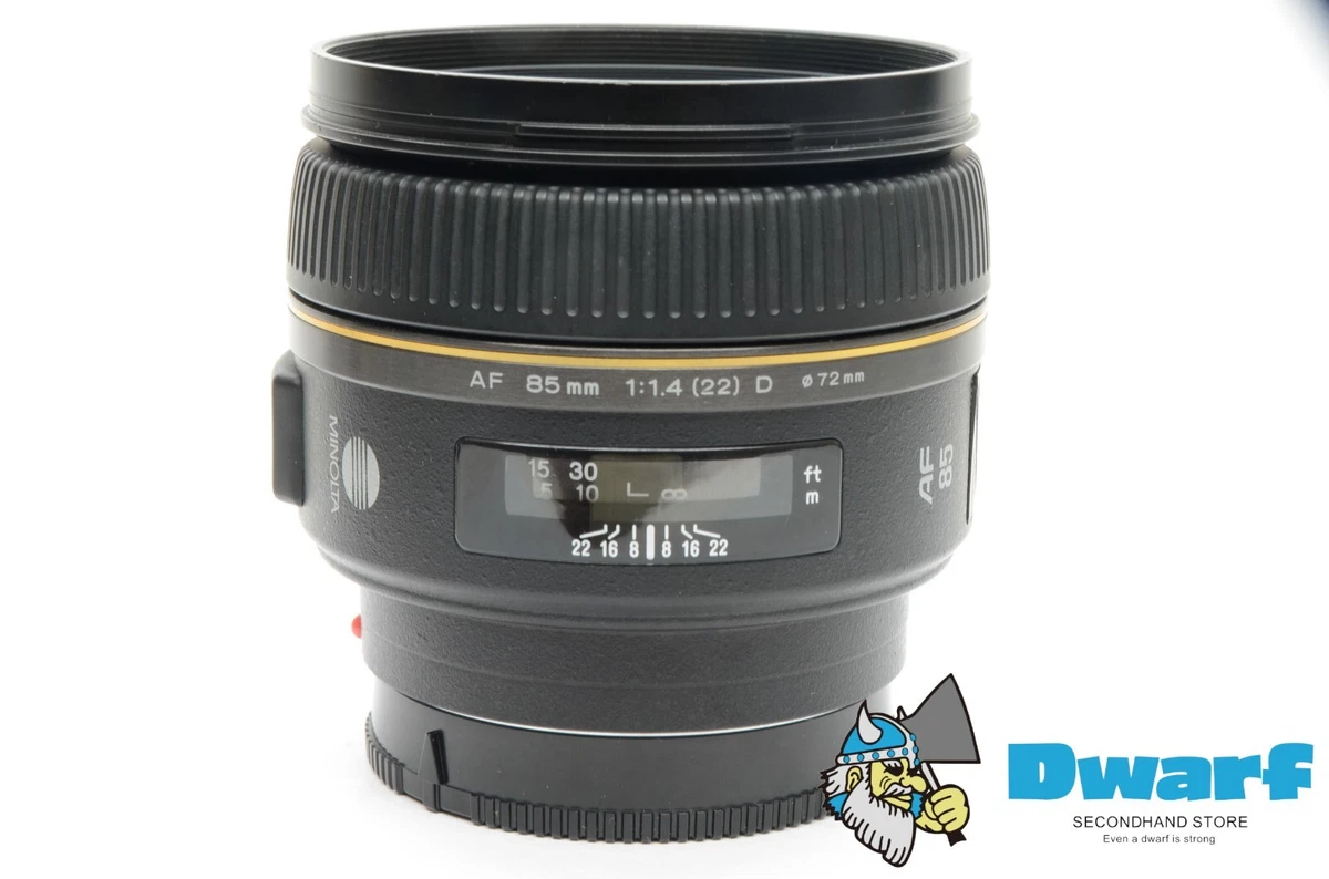 Minolta f/1.4 Lenses 85mm Focal for sale - eBay