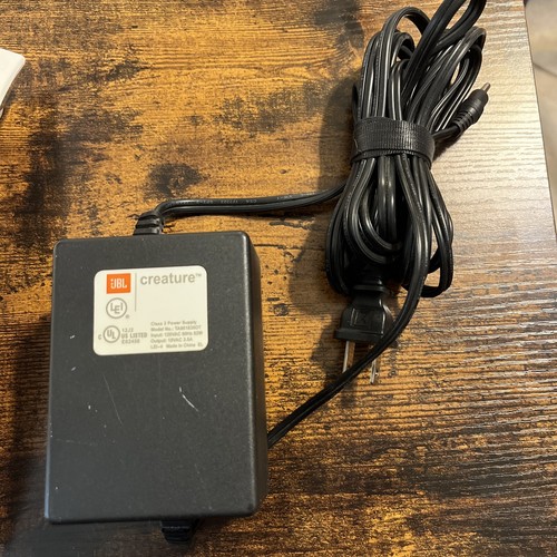 JBL Creature Subwoofer And Power Supply, White, Tested, 2 Available - Picture 4 of 12