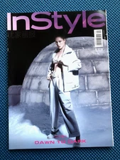Gu Ailing Eileen Cover InStyle AUG 2021 China Chinese Magazine Karen Elson