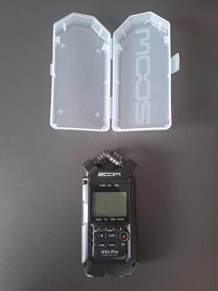 Zoom H4n Pro Tragbarer 4 Kanal Audiorecorder - Schwarz - gebraucht TOP Zustand - Bild 2 von 4