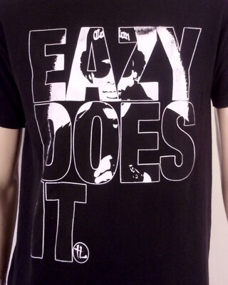 vintage 00s Y2K alstyle AAA rare NWA Eazy E T-Shirt Rap Hip Hop Eazy Does It M