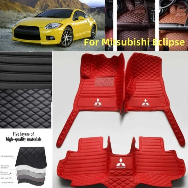 Custom For Mitsubishi Eclipse Car Floor Mats Cargo Liners Auto Carpets Rugs Foto 2 de 4