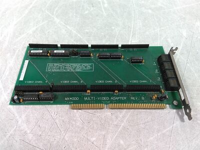 Unbranded MX4000 Multi-Video Adapter Rev. B ISA Card