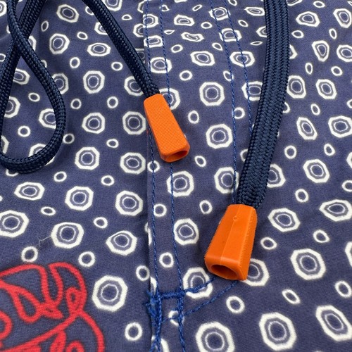Tori Richards Swim Trunk Men 34 Blue Print Board Shorts Mesh Liner Swimming Pool - Picture 3 of 9