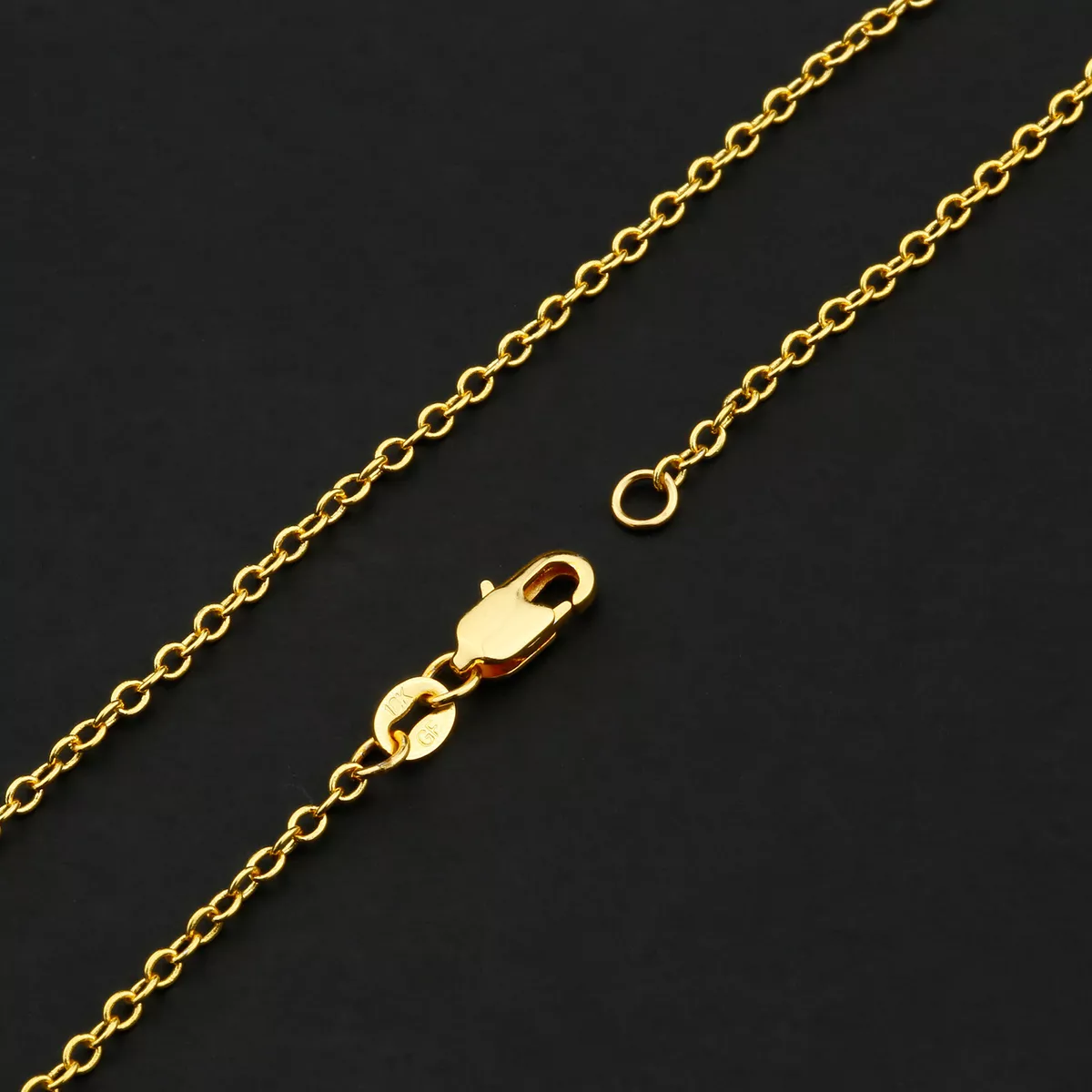 Wholesale 10PCS 16 30Inch Wholesale Jewelry 18K GOLD FILL ROLO