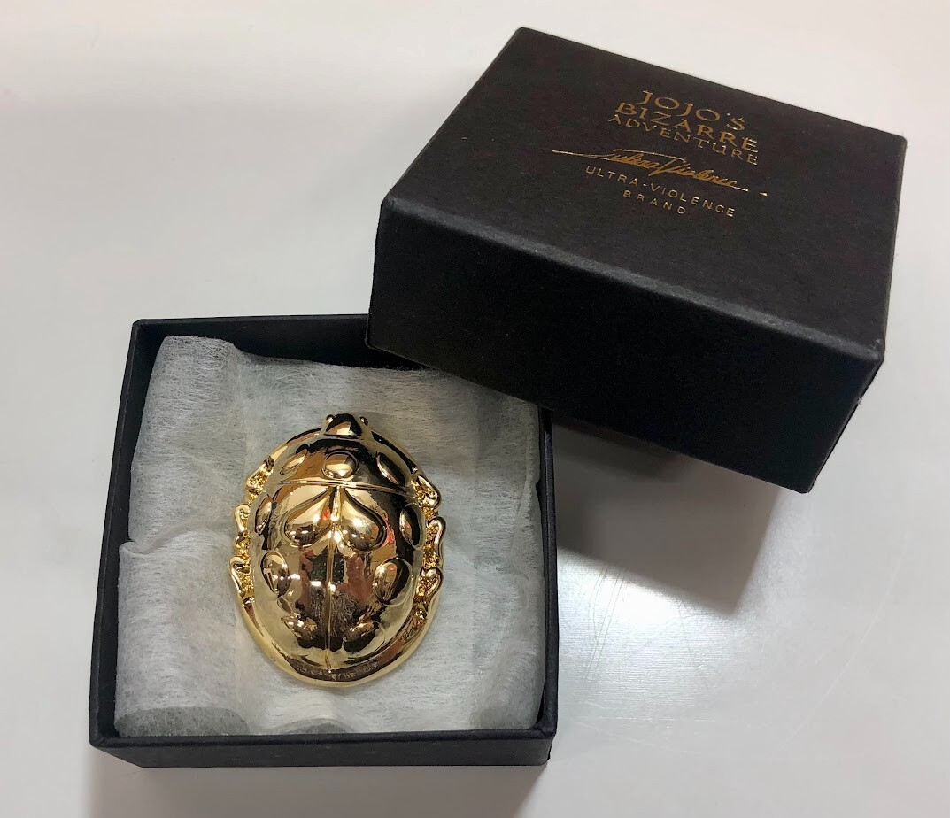JoJo 's Bizarre Adventure Part 5 × UltraViolence Giorno Ladybug Brooch