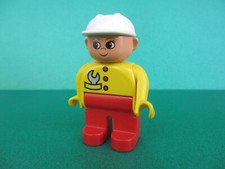 Lego Duplo Figur Mann Mechaniker Helm Schraubenschlüssel (110422L)