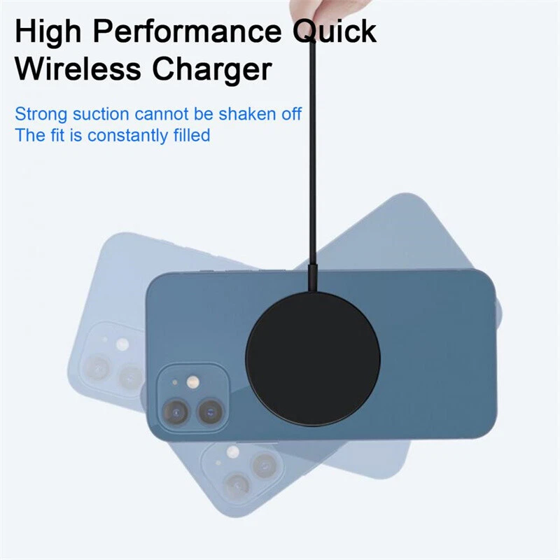 LOTE de almohadillas de cargador inalámbrico rápido magnético de 15 W para SamsungS24 Ultra iPhone 16 14 Pro Foto 3 de 4