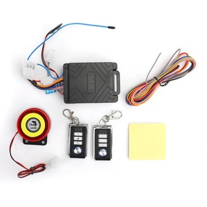 Motorrad Roller Moped Quad Alarm Alarmanlage mit Fernstart/Stopp