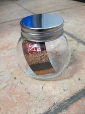  VASETTO IN VETRO Portaspezie  h 8 cm confetture marmellata