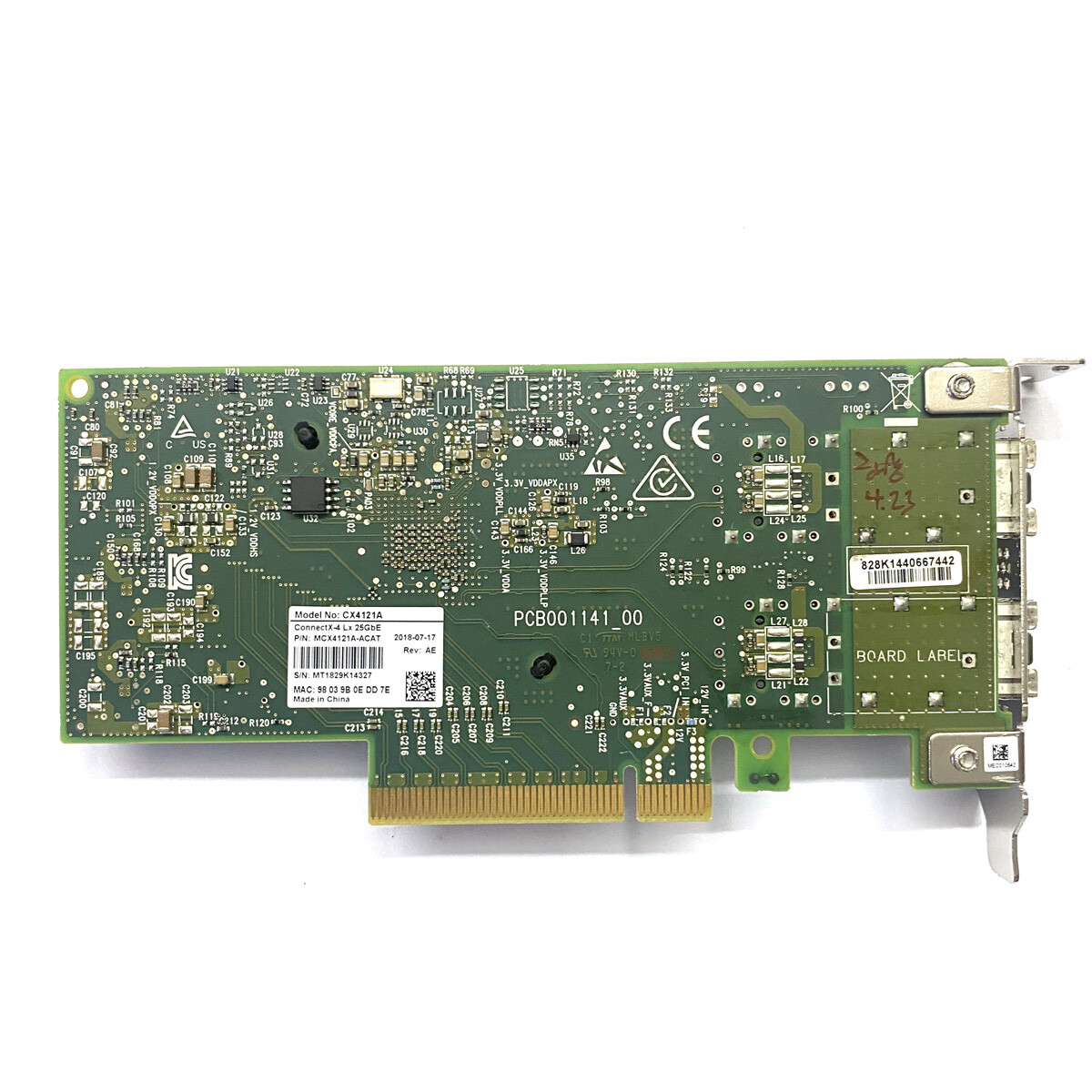 拡張カード 25Gb Mellanox ConnectX-4 MCX4121A-ACAT 41UjkKfdIqS._AC_SY200_QL15_.jpg