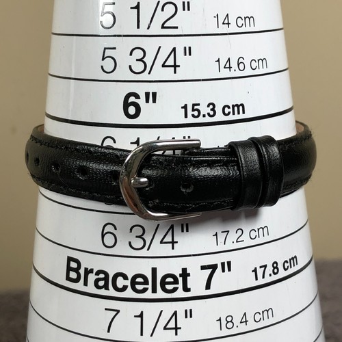 Citizen Women 6900 21 Jewels Leather Round 26mm Automatic Watch 6 1/2" - Picture 12 of 13