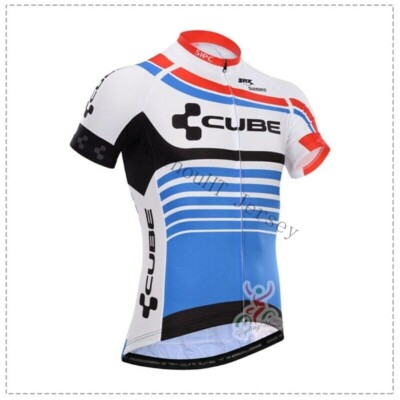 Herren CUBE Fahrradtrikot Rennrad Fahrrad Trikot Lätzchen Shorts Sets Radtrikot
