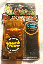 ?? BLACKSTAR LASER LIGHT FILMATION GALOOB MASTERS UNIVERSE CARD MOSC VINTAGE
