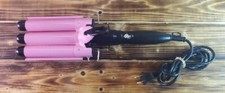 Digital Curling Iron 3 Barrell Hair Curling Iron PINK/BLACK 25mm Tested Works